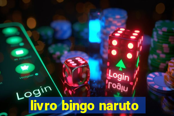 livro bingo naruto