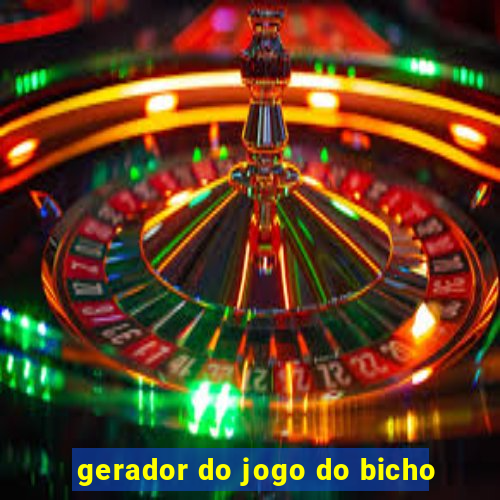 gerador do jogo do bicho