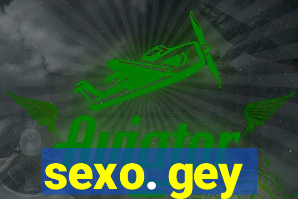 sexo. gey