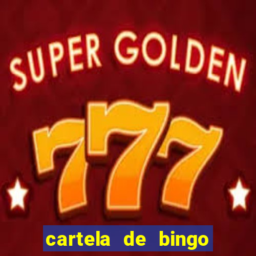 cartela de bingo 75 para imprimir