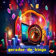 gerador de bingo cha de bebe