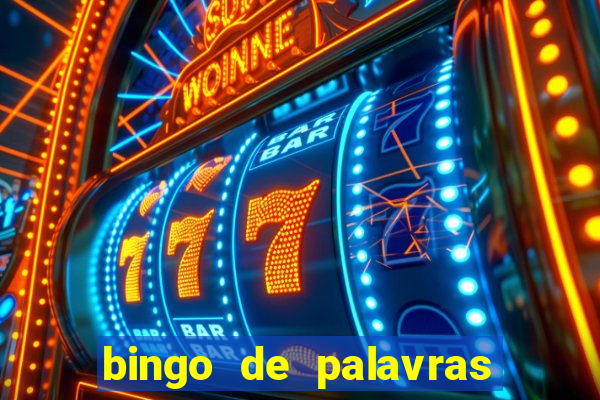 bingo de palavras de natal