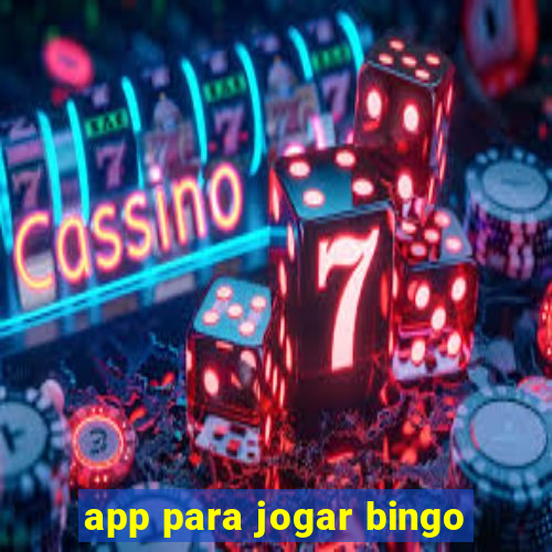 app para jogar bingo