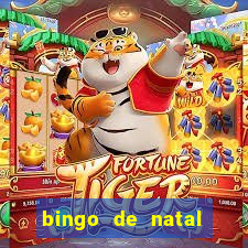 bingo de natal para imprimir gratis