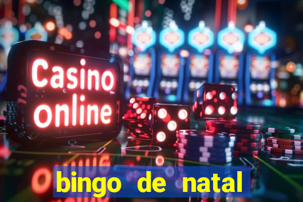 bingo de natal para imprimir gratis