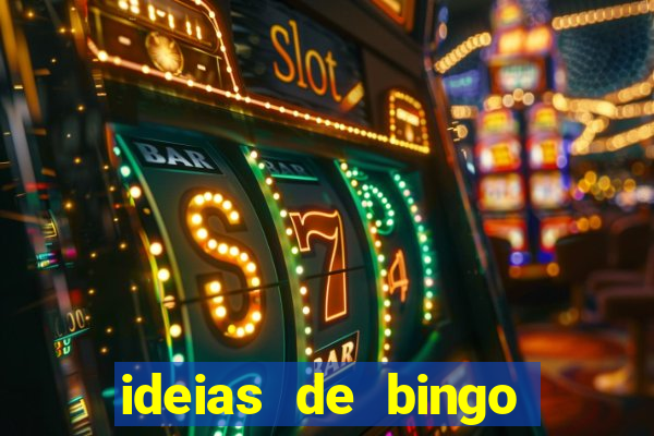 ideias de bingo para o natal