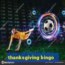 thanksgiving bingo