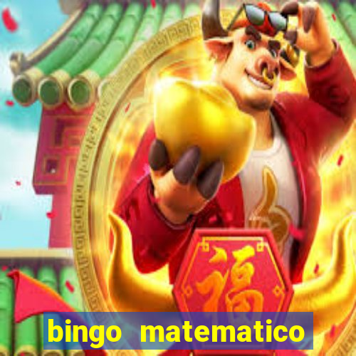 bingo matematico para ensino medio