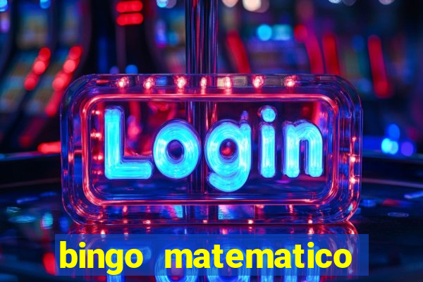 bingo matematico para ensino medio