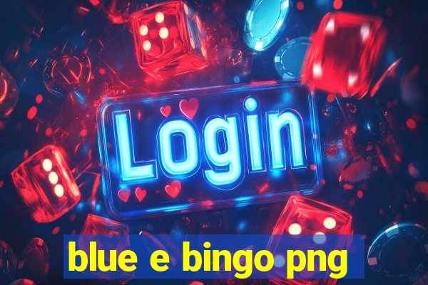 blue e bingo png