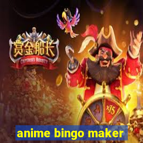 anime bingo maker