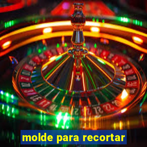 molde para recortar