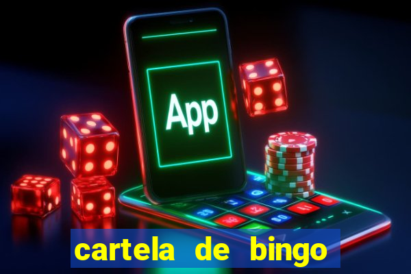 cartela de bingo 75 para imprimir