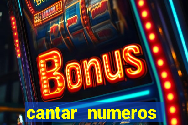 cantar numeros bingo online