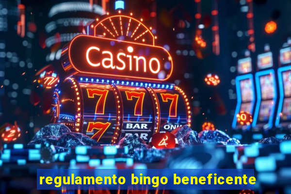 regulamento bingo beneficente