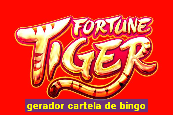 gerador cartela de bingo